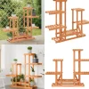 Blomsterstativ 95x25x96 cm massivt fyrretræ - Blomsterstativ - Blomsterstativer - Home & Living