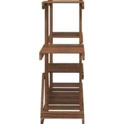 Blomsterstativ 110x25x73 cm massivt fyrretræ - Blomsterstativ - Blomsterstativer - Home & Living