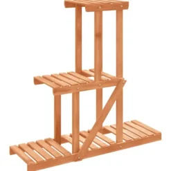 Blomsterstativ 81x25x75,5 cm massivt fyrretræ - Blomsterstativ - Blomsterstativer - Home & Living