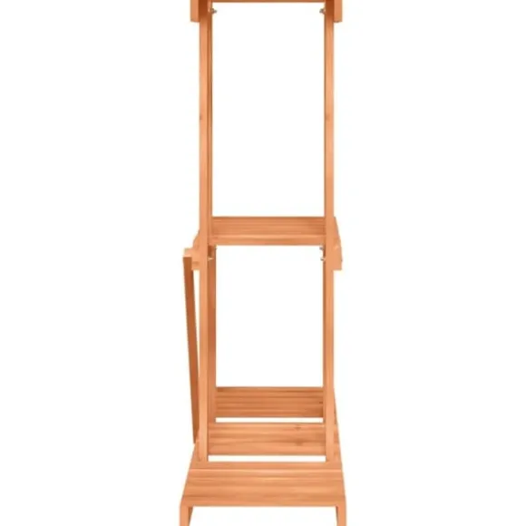 Blomsterstativ 81x25x75,5 cm massivt fyrretræ - Blomsterstativ - Blomsterstativer - Home & Living