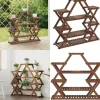 Blomsterstativ 110x25x105 cm massivt fyrretræ - Blomsterstativ - Blomsterstativer - Home & Living