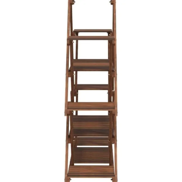Blomsterstativ 110x25x105 cm massivt fyrretræ - Blomsterstativ - Blomsterstativer - Home & Living