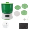 Bønnespirer Machine 3 Layer Auto Control Bønnespirer Grow Spiring Kit til hjemmekøkken EU-stik 220V