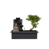 Bonsai med vattenfal - Bonsai - Højde 25-35cm - ⌀29cm