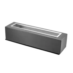 Bordplade 15 Tommer Fire Pit Bowl, Beton Pejs, Indendørs & Udendørs, Perfekt til Patio, Holdbar og Stilfuld