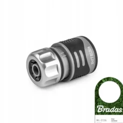 Bradas WL-2126 Hvid 1/2" Lynkobling