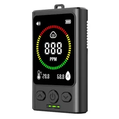 Bærbar kuliltealarm med elektrokemisk sensor til hjemmet, køkkenet og kontoret