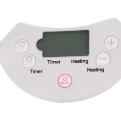 Bærbar sauna-damper - Dampgenerator - 3 L Kapacitet - 1000 W - Fjernbetjening - ABS/PP & Rustfrit Stål - Til Hjemmespa & Detox