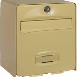 Brevkasse Beige Galvaniseret stål