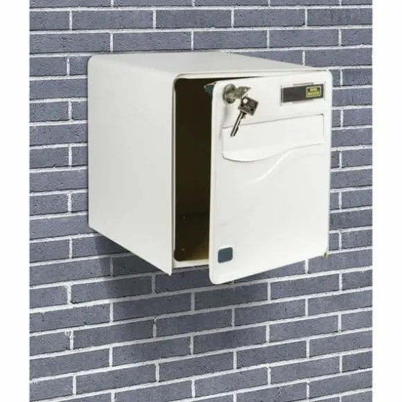Brevkasse Burg-Wachter 36,5 x 28 x 31 cm Hvid Plastik