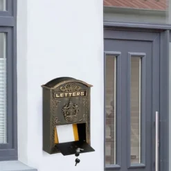 Brevsprække, Vintage, 42x28x10 cm