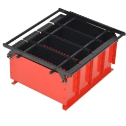 Briketpresser til papir 38x31x18 cm sort og rød - Briketpresser - Briketpresser - Home & Living