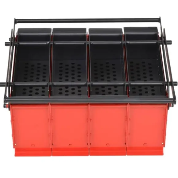 Briketpresser til papir 38x31x18 cm sort og rød - Briketpresser - Briketpresser - Home & Living