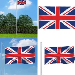 Britisk flag 90x150 cm - Storbritanniens Flag - Britisk Flag - Home & Living