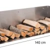 Brændeholder Mendel 140x35x35 35 x 140 x 35 cm