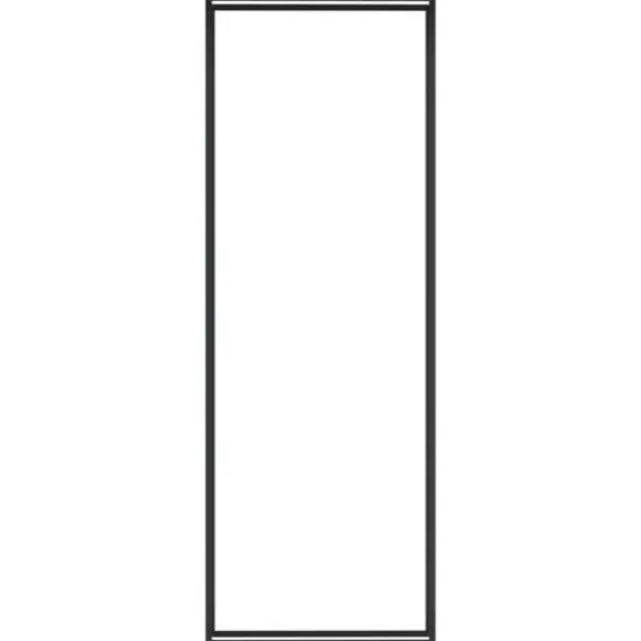 Brændekurve - Living brændestativ 110x28x312 cm stål matsort