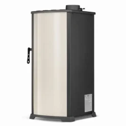 Brændeovn med kogeplade - 10 kW effekt - lav vedligeholdelse - op til 100 m²
