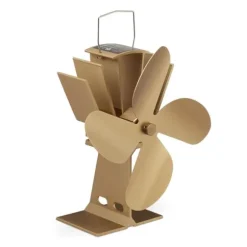 Brændeovnsventilator, 21x19x12 cm, Aluminium
