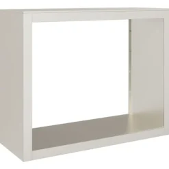 Brændereol i vejrbestandigt stål - Opbevaringsløsning til brænde | Størrelse: 100x40x80 cm