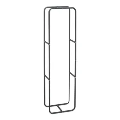 Brændereol, Metal, 100x40x25 cm, Antracit