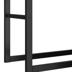 Brændereol Tuby, til indendørs og udendørs brug, 100,5x25x150cm - sort