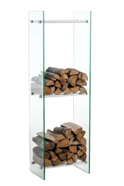 Brændestander Dacio klart glas 35x50x160 (6-hul) 35 x 50 x 160 cm