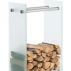 Brændestativ Dacio frostet glas 35x40x60 cm 35 x 40 x 60 cm