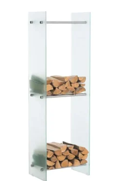 Brændestativ Dacio frostet glas 35x50x160 cm (6-hul) 35 x 50 x 160 cm