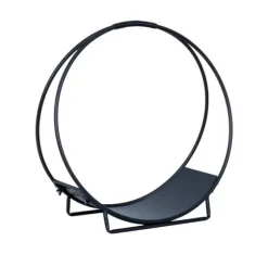 Brændestativ DEIA WOOD 50x24xH51cm, sort