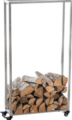 Brændestativ Hetta 25x60x150 cm 25 x 60 x 150 cm