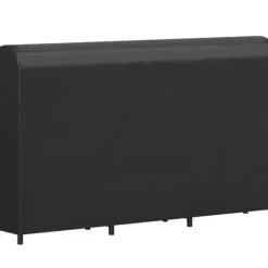 Brændestativ i metal 199 × 30 × 121 cm – 0,6 m³ med vandtæt betræk, op til 300 kg