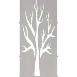 Brændestativ i rustfrit stål - Hold brændet tørre og organiseret | Størrelse: 40x30x80 cm