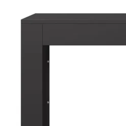 Brændestativ i stål - Pæn opbevaring af brænde | Størrelse: 60x40x80 cm | Farve: Sort