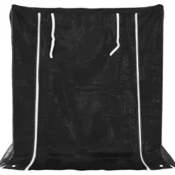 Brændestativ med regnslag i galvaniseret stål | Størrelse: 101x61x110,5 cm
