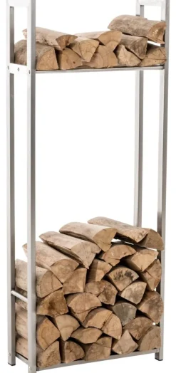 Brændestativ Sne 100x40x25 25 x 40 x 100 cm