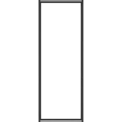 Brændestativ 80x28x222 cm stål matsort - Brændestativ - Brændestativer - Home & Living
