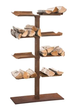 Brændestativ Zanka V2 25x60x100 25 x 60 x 100 cm