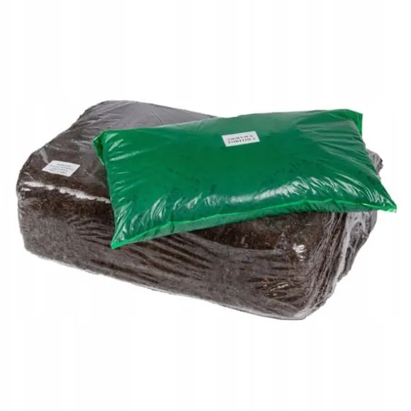 Brun svampemycelium 20 kg dyrkningssæt ballesubstrat + tørv 9 kg