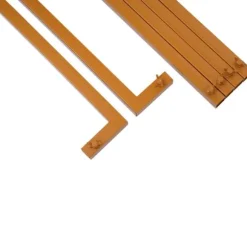 Bryllupsbue, Metalramme, 2X1.5M Dimensioner, Rektangulært Design, Egnet til Forskellige Begivenheder, Holdbar Konstruktion