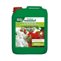 BSI - Mineralgødning - Flydende - Til Geranium - Til Geraniumarter - Vandopløselige sporstoffer - 5L
