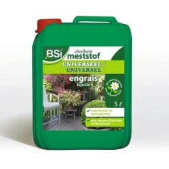 BSI - Universalgødning - Flydende - Til stueplanter eller altan - Med sporstoffer og chelater - 5L