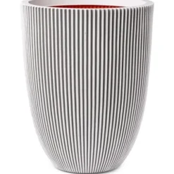 Capi Elegant vas Groove 34x46 cm elfenben 445498
