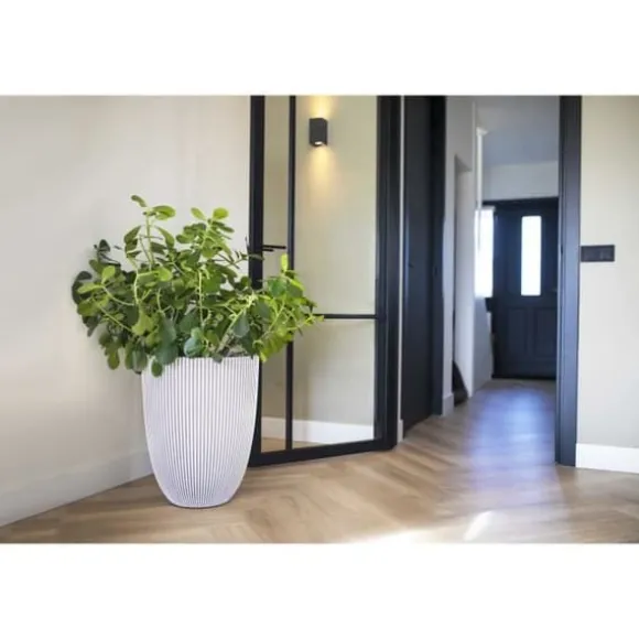 Capi Elegant vas Groove 34x46 cm elfenben 445498