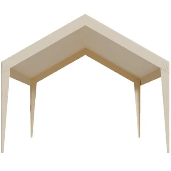 Carport udskiftningspresenning 3,6x6 m beige, vandtæt, kraftig