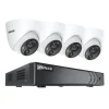 CCTV Sikkerhedssystem, 5MP Ultra HD, 8 Kanal,1T, 4Pcs kamera sæt
