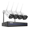 CCTV-system, 5MP opløsning, fjernovervågning,Ingen, 8CH NVR 4Pcs Kamera