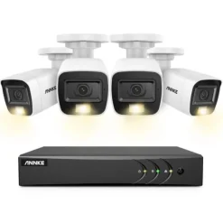 8CH DVR CCTV Sikkerhedssystem, 5MP Ultra HD Opløsning, Infrarød Nattesyn,2T, 3K CMOS Kamera-b