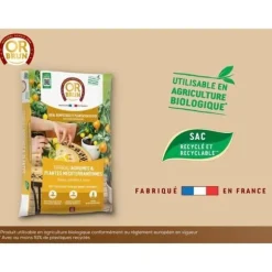 Citrus- og middelhavsplantejord - BRUN GULD - OBRTAGR6U - 6L - Oliventræer, palmer og cycas