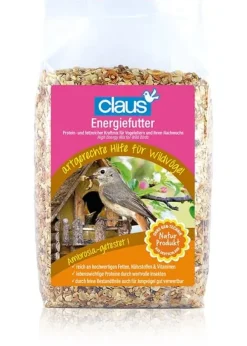Claus Sæt Energiefutter + Fuglefoderautomat - Foderautomat + foder til vilde fugle