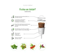 Click & Grow Smart Refill White Snapdragon 3 stk